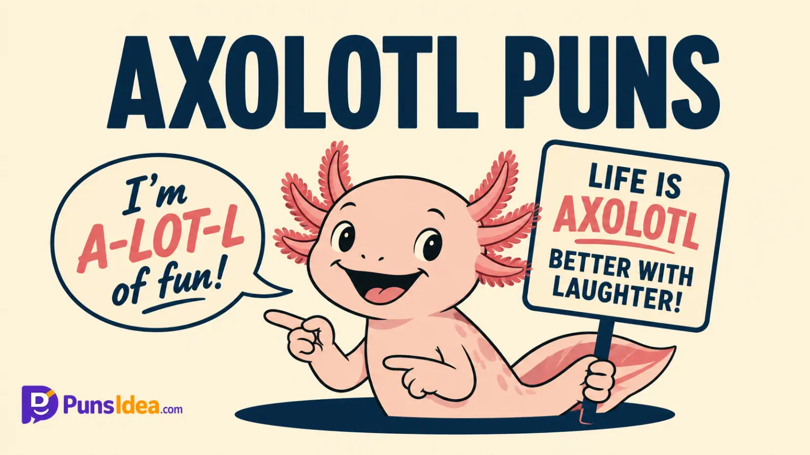 Axolotl Puns
