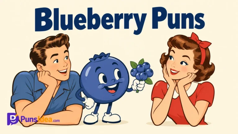 Blueberry Puns