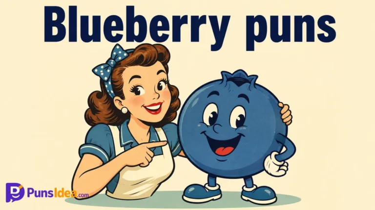 Blueberry Puns