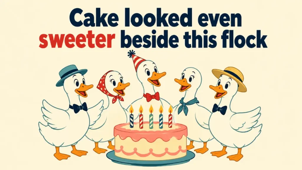 Goose Birthday Puns For Happy Celebrations