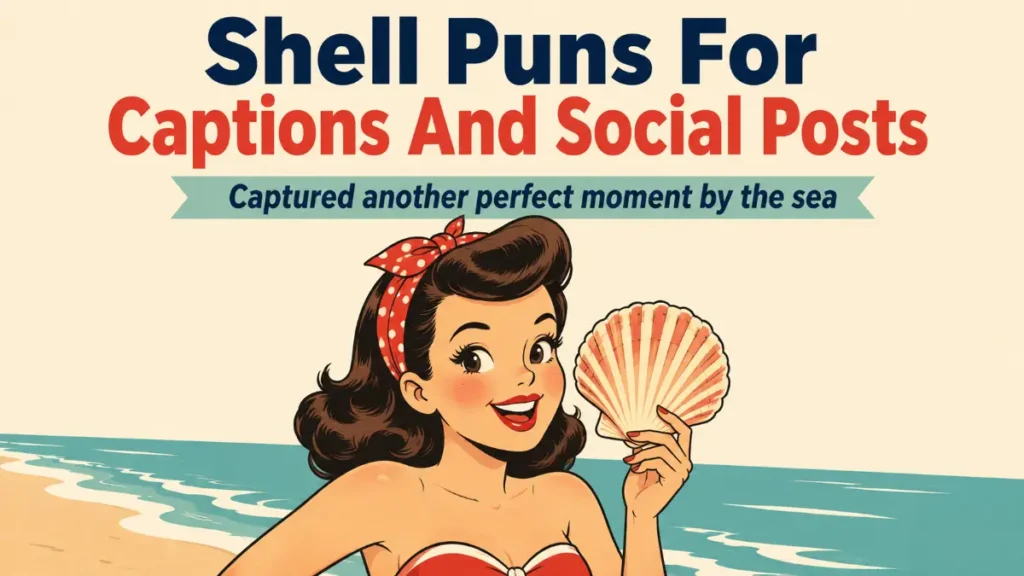 Shell Puns For Captions And Social Posts