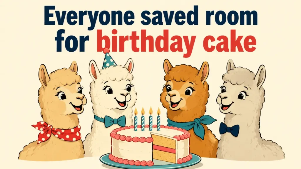 Alpaca Birthday Puns For Happy Celebrations