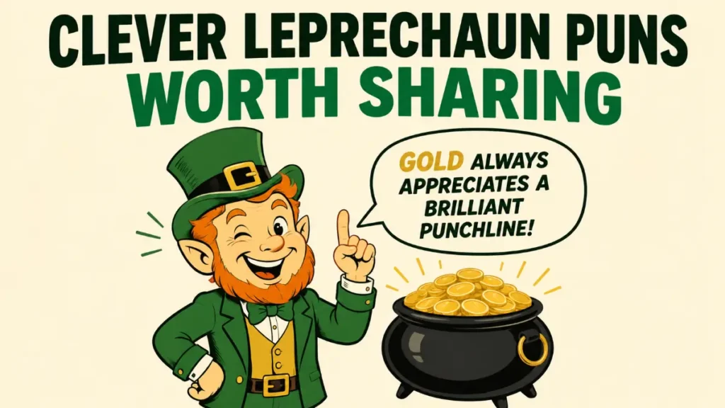 Clever Leprechaun Puns Worth Sharing