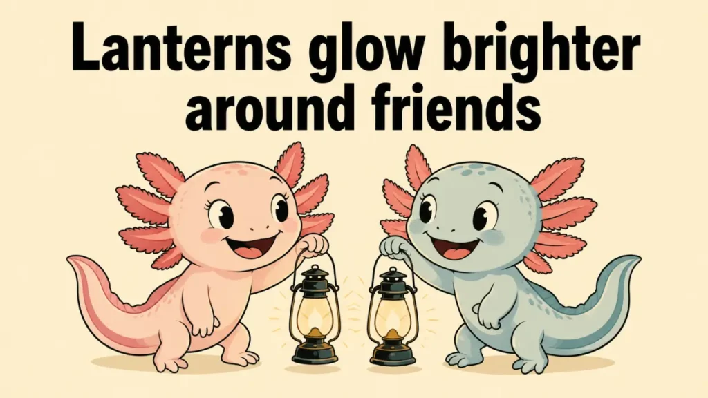 Cute Axolotl Friendship Puns To Share