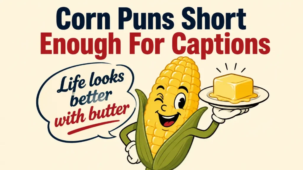 Corn Puns Short Enough For Captions