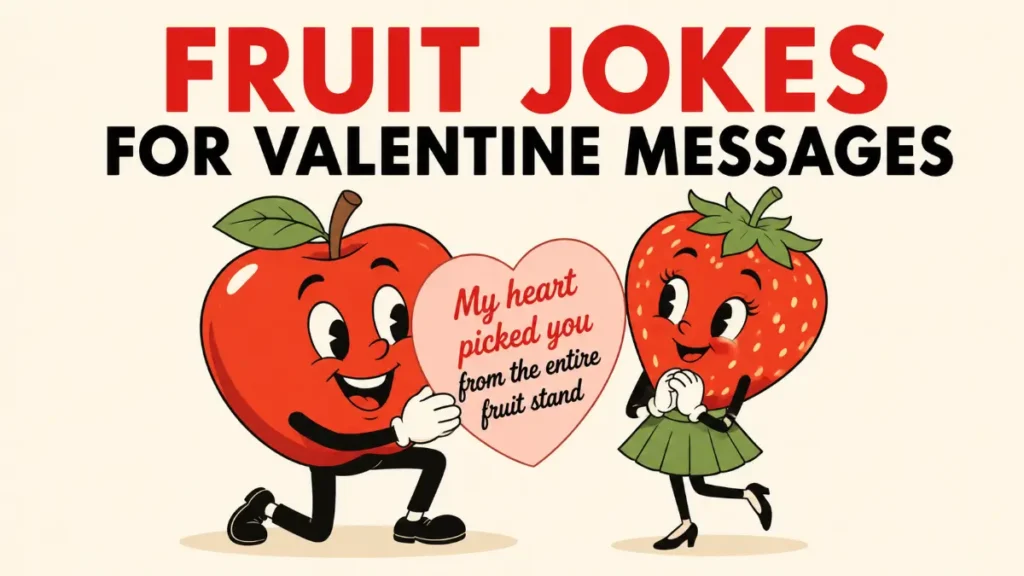 Fruit Jokes For Valentine Messages