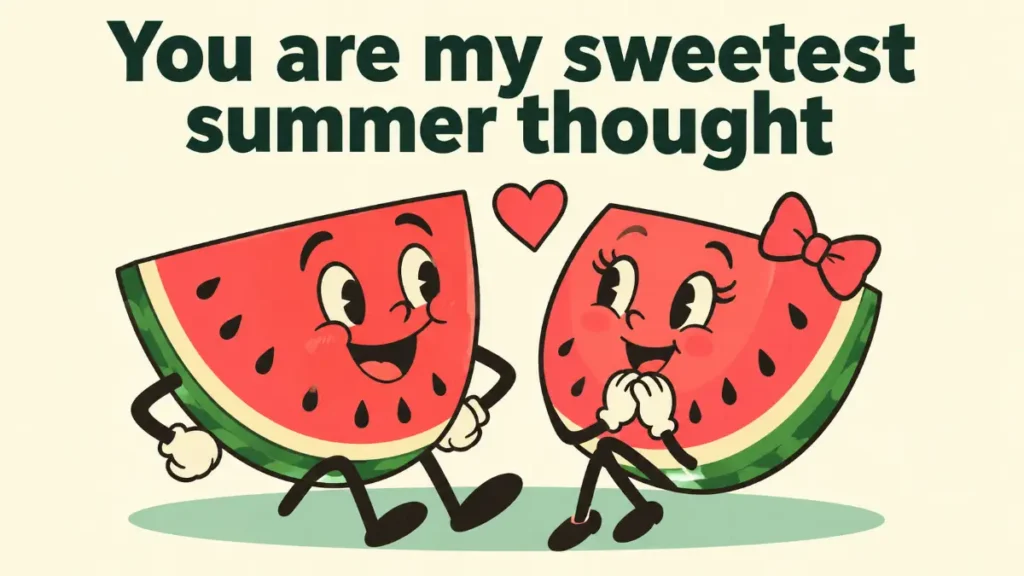 Cute Watermelon Puns For Sweet Moments