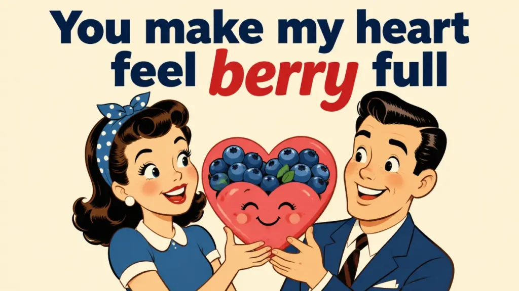 Blueberry Love Puns For Sweethearts