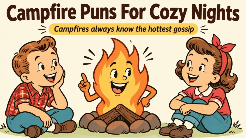 Campfire Puns For Cozy Nights
